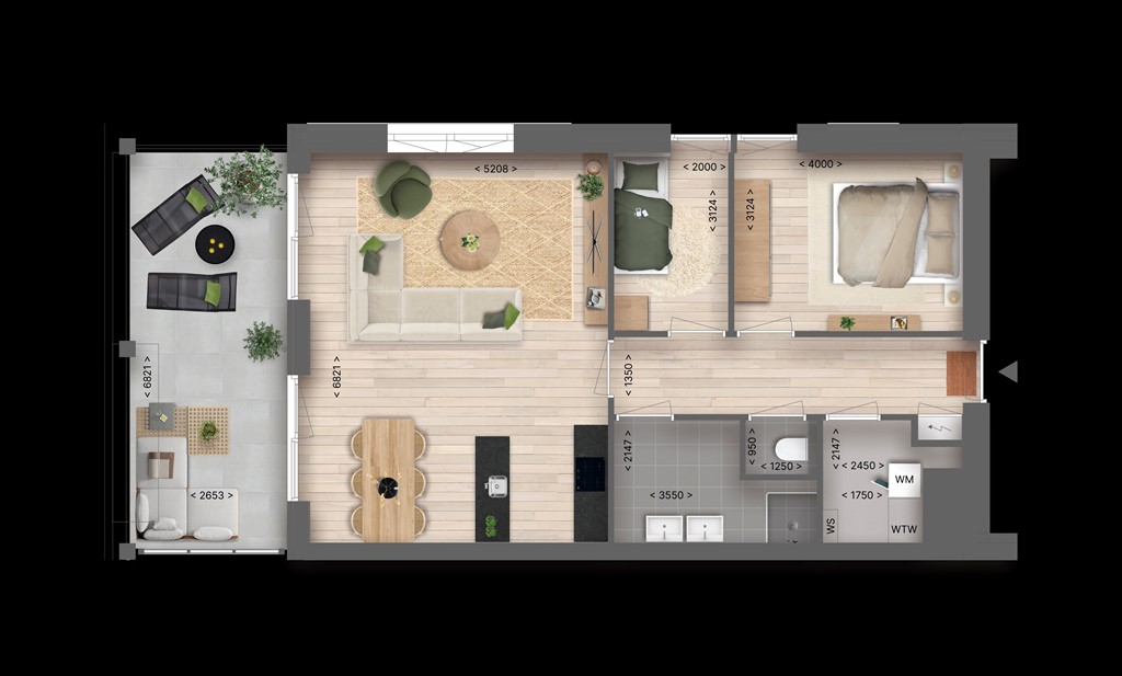 mediumsize floorplan
